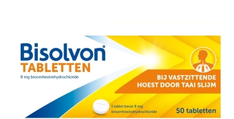 Bisolvon Broomhexine 8mg Hoesttabletten 50 stuks