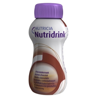 Nutricia Nutridrink Chocolade Flesjes 4 x 200ml