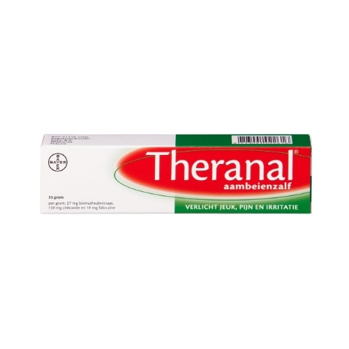 Theranal Lidocaïne 18mg Aambeienzalf 35g