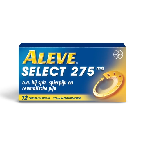 Aleve Select Naproxennatrium 275mg Tabletten 12 stuks