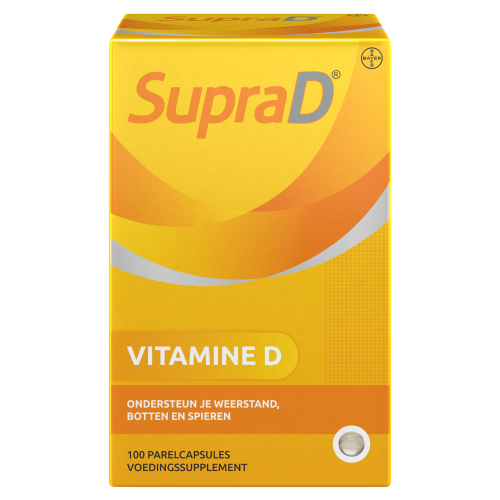 SupraD Vitamine D Capsules 100 stuks