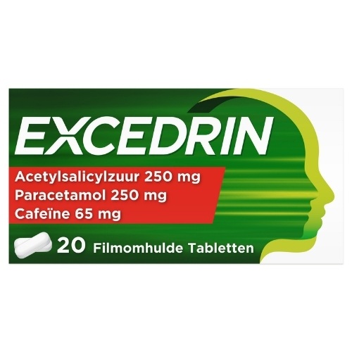 Excedrin Paracetamol 250mg Tabletten 20 stuks