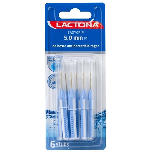 Lactona Easygrip M 5,0mm Ragers 6 stuks