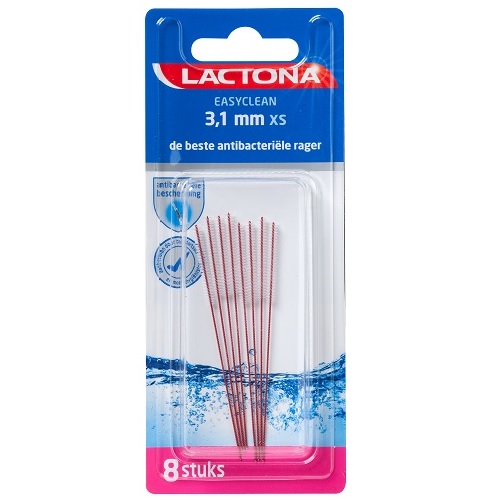 Lactona Easyclean XS 3,1mm Ragers 8 stuks