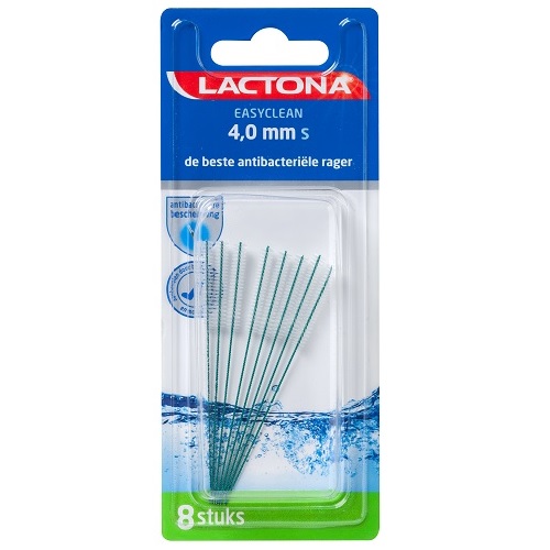 Lactona Easyclean S 4,0mm Ragers 8 stuks