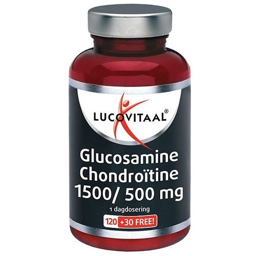 Lucovitaal Glucosamine Chondroïtine 1500/500mg Tabletten 150 stuks