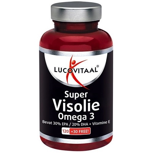 Lucovitaal Super Omega 3 Visolie Capsules 150 stuks