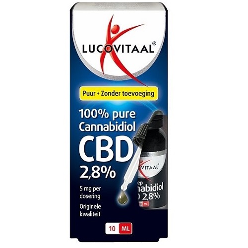 Lucovitaal CBD 2,8% Hennepolie 10ml