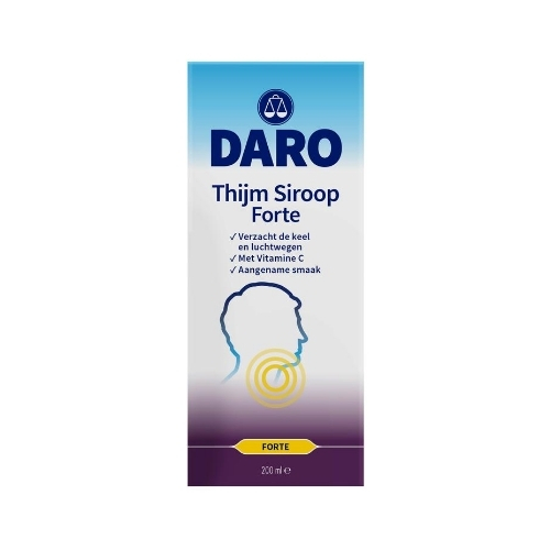 Daro Thijm Siroop Forte 200 ml