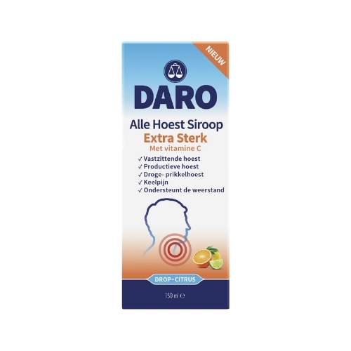 Daro Alle Hoest Extra Sterk Vitamine C Siroop 150ml