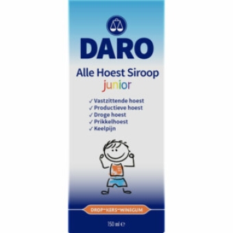 Daro Alle Hoest Junior Siroop 150 ML