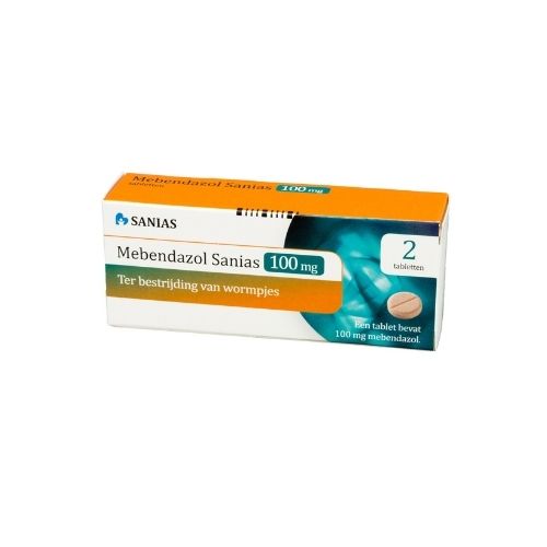 Sanias mebendazol Tabletten 100mg