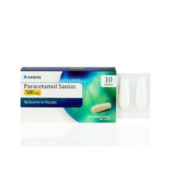 Sanias paracetamol zetpil 500mg