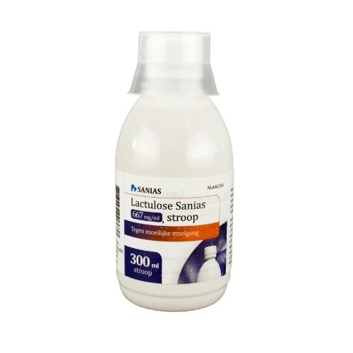 Sanias Lactulose 667mg/ml Stroop 300ml