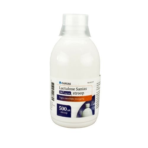 Sanias Lactulose 667mg/ml Stroop 500ml