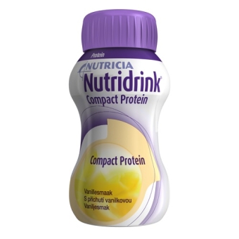 Nutricia Nutridrink Compact Protein Vanille Flesjes 4 x 125ml