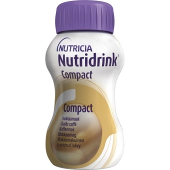 Nutricia Nutridrink Compact Mokka Flesjes 4 x 125ml