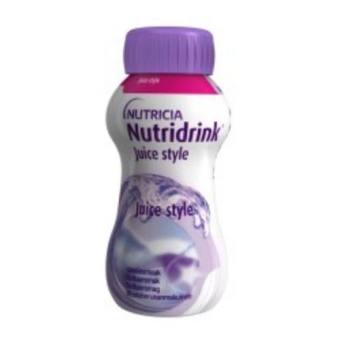 Nutridrink Juice Style Cassis Flesjes 4 x 200ml