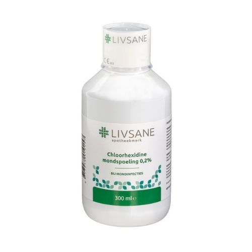 Livsane Chloorhexidine 0,2% Mondspoeling 300ml