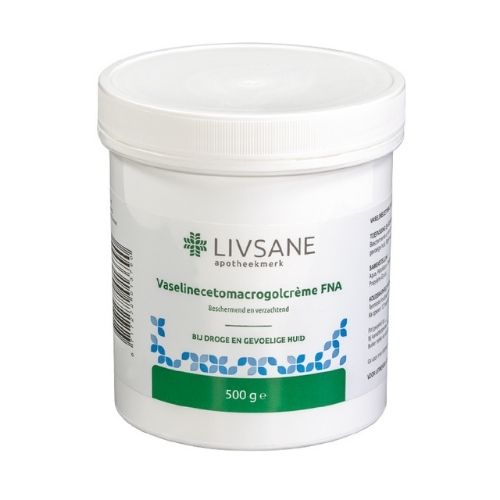 Livsane VaselinecetomacrogolcrÃ¨me FNA 500 g