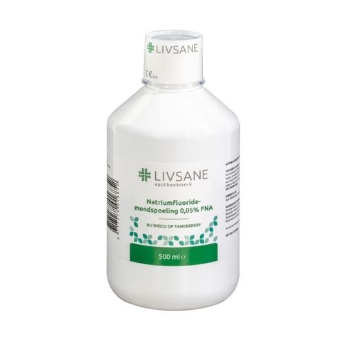 Livsane Natriumfluoride 0,05% Mondspoeling 500ml