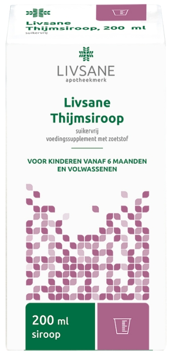 Livsane Suikervrij Thijmsiroop 200ml