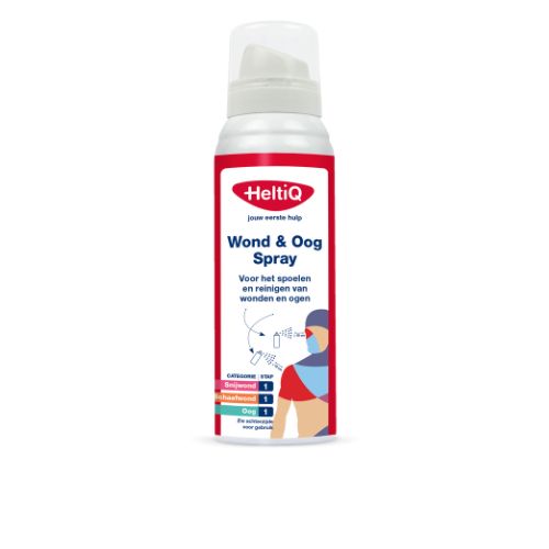 HeltiQ Wond & Oog Spray, 1 flacon 100ml