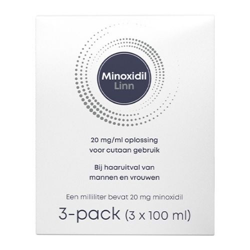 Linn Minoxidil 20mg/ml Flacons 3x100ml