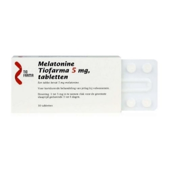 Tiofarma Melatonine 5mg 30 stuks