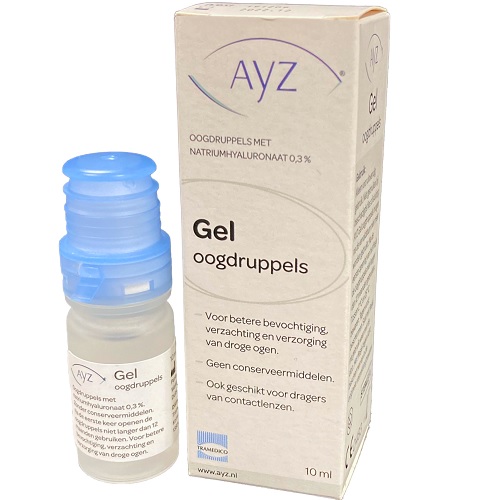 AYZ Gel Natriumhyaluronaat 0.3% Oogdruppels 10ml