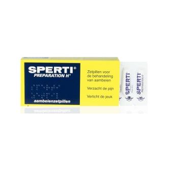 Sperti Preparation H Aambeienzetpillen 12 stuks