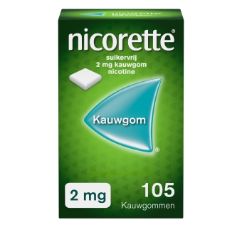 Nicorette Kauwgom Classic 2mg 105 stuks
