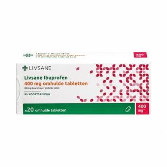 Livsane Ibuprofen 400mg Tabletten 20 stuks