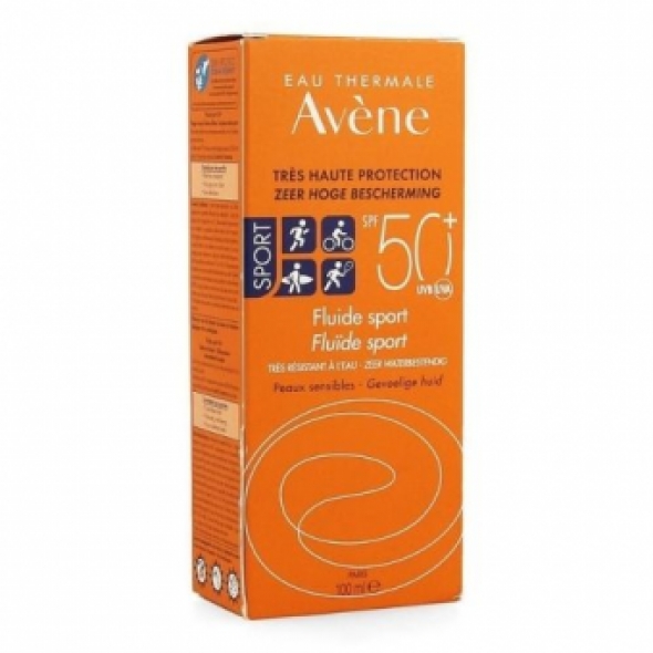 Avène Zon Sport Fluide Zonnebrand Creme SPF50 100 ml