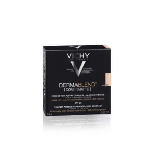 Vichy Dermablend Covermatte 15 Poeder 9,5g