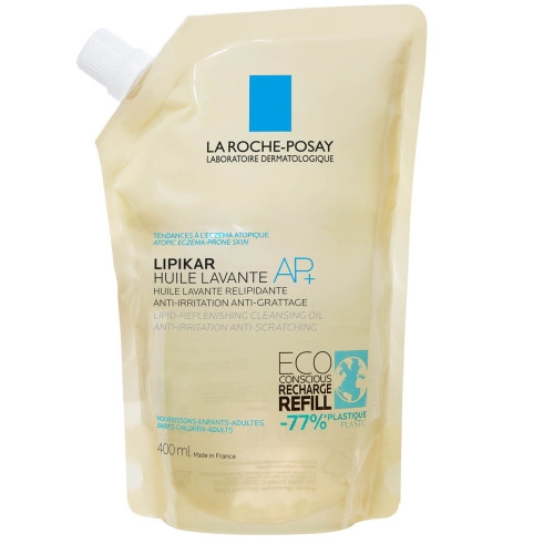 La Roche-Posay Lipikar Douche Olie AP+ navulverpakking 400ml