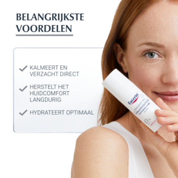 Eucerin Ultra Sensitive Normale Gemengde Huid Crème 50ml