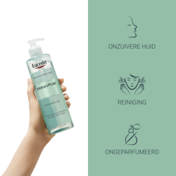 Eucerin Dermopure Reinigingsgel 400ml