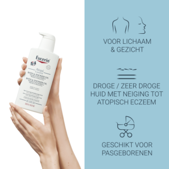 Eucerin Atopicontrol Bad & Doucheolie 400ml