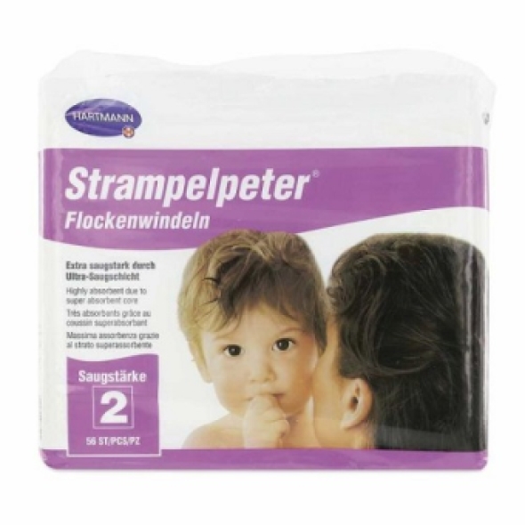 Strampelpeter Inlegger Extra 11X35cm 622ml 56 Stuks