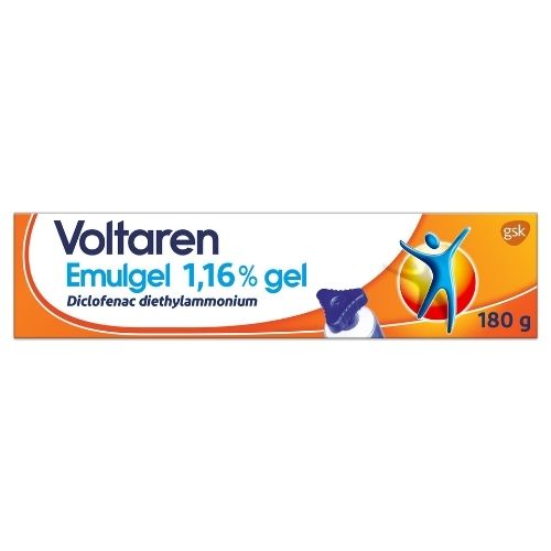 Voltaren Emulgel 1,16% Diclofenac 11,6mg Gel 180g