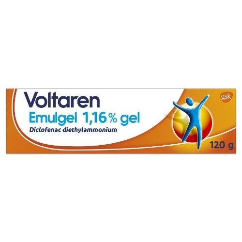 Voltaren Emulgel 1,16% Diclofenac 11,6mg Gel 120g