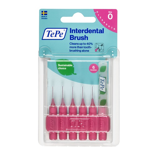 Tepe 0.4mm Roze Interdentale Ragers 6 stuks