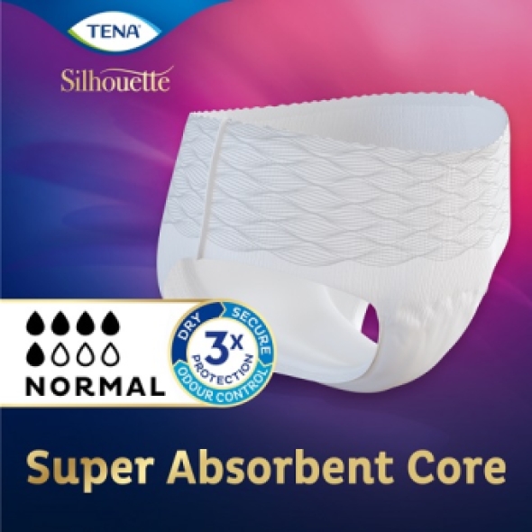 Tena Silhouette Blanc Normal Low Waist Onderbroeken L 10 stuks