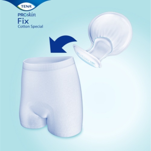 Tena Proskin Fix Cotton Special Fixatiebroek S 1 stuk