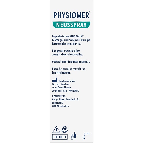 Physiomer 100% Natuurlijk Neusspray 20ml