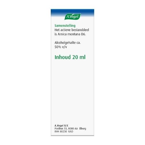 A.Vogel Arnica D6 Druppels 20ml