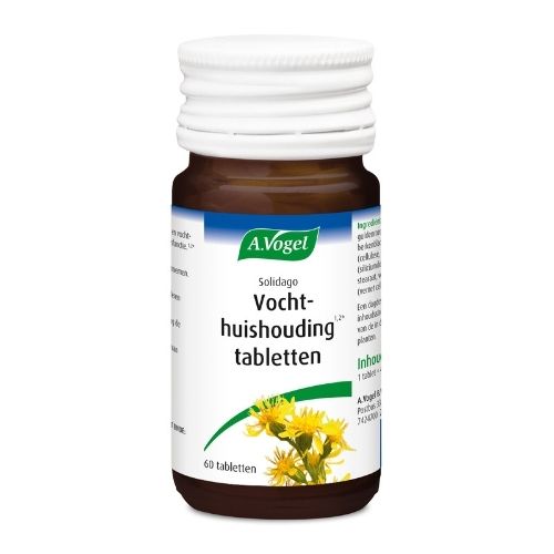 A.Vogel Solidago Vochthuishouding Tabletten 60 stuks