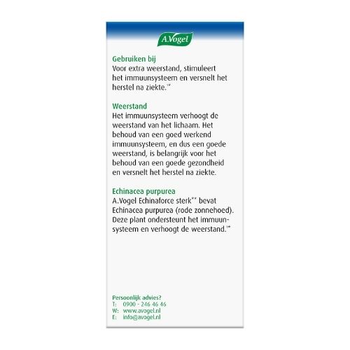 A.Vogel Echinaforce Sterk Tabletten 60 stuks