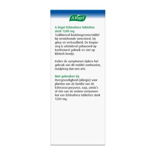 A.Vogel Echinaforce Sterk 1200mg Tabletten 30 stuks